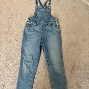 Universal Thread Women's Light Blue Denim Overalls